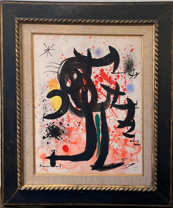 Joan Miró, Personnage dans la nuit, 1969