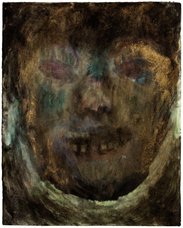 Elina Merenmies Palanut / Burned, 2021 ink on paper 38,5 x 31 cm