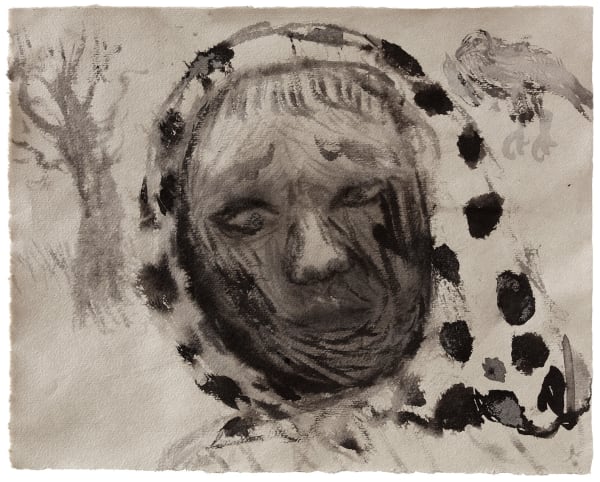 Elina Merenmies Ilo / Glädje / Joy, 2021 ink on paper 19 x 24 cm