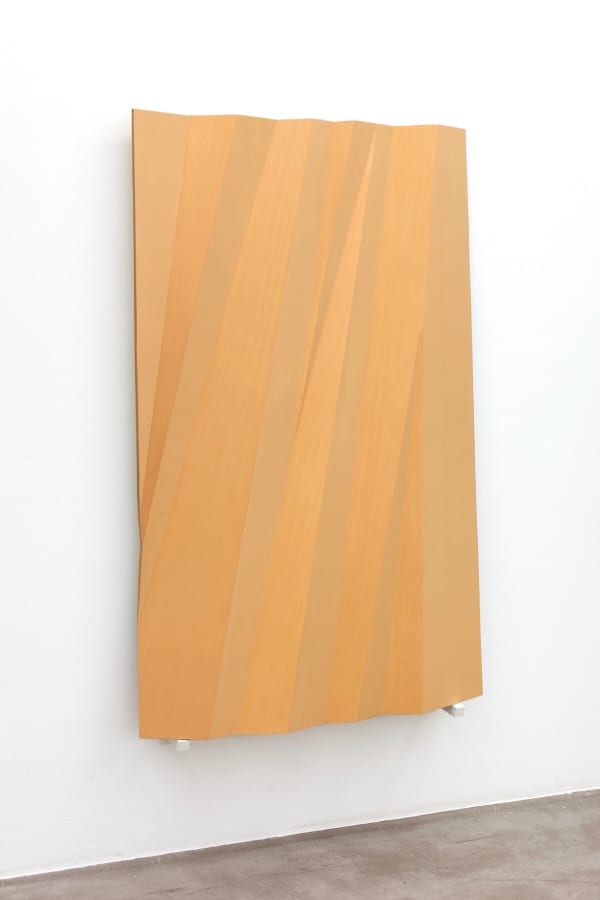 Jussi Niva Free-floating (2), 2022 oil on board 160 x 99 x 22 cm