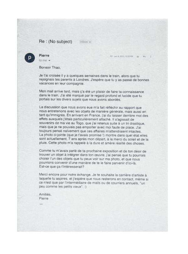 Phu Lang Sa Collabtive, Nguyen Phuong Thao, You received this message five days ago - Follow up?, 2023