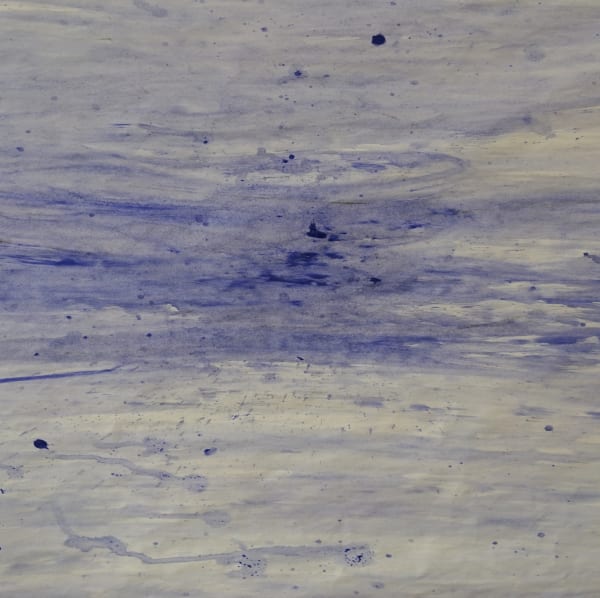 Đỗ-Nguyễn Lập-Xuân In Time For Spring Delay (03.1) - The Soil, 2023 performative painting in Vinterbros, Oslo, Norway, acrylic on paper 39 3/8 x 39 3/8 in 100 x 100 cm (in a series of 3) Documentation videos available