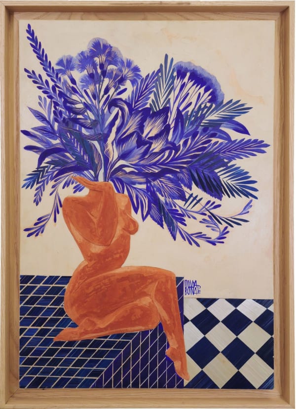 Fleur bleue, 2023 Olivia De Bona