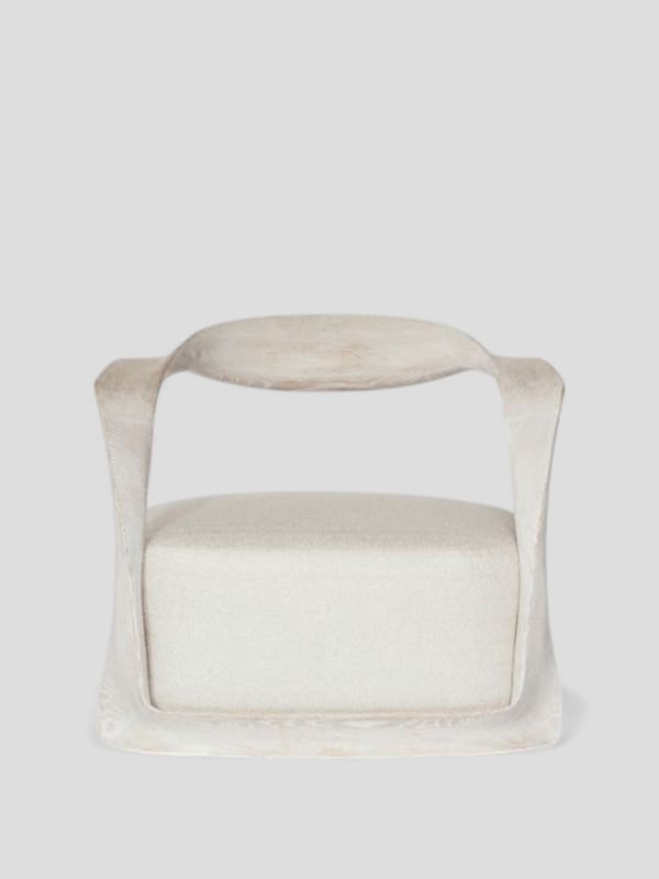 Sculptural Twist Chair (Cerused)