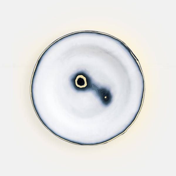 Olivia BARISANO Assiette à dessin, 2025 ⌀ 53 cm