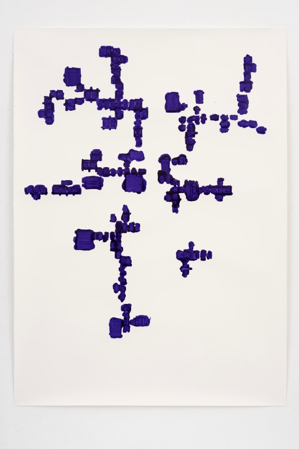 Thomas MÜLLER Sans titre , 2025 182 x 132 cm