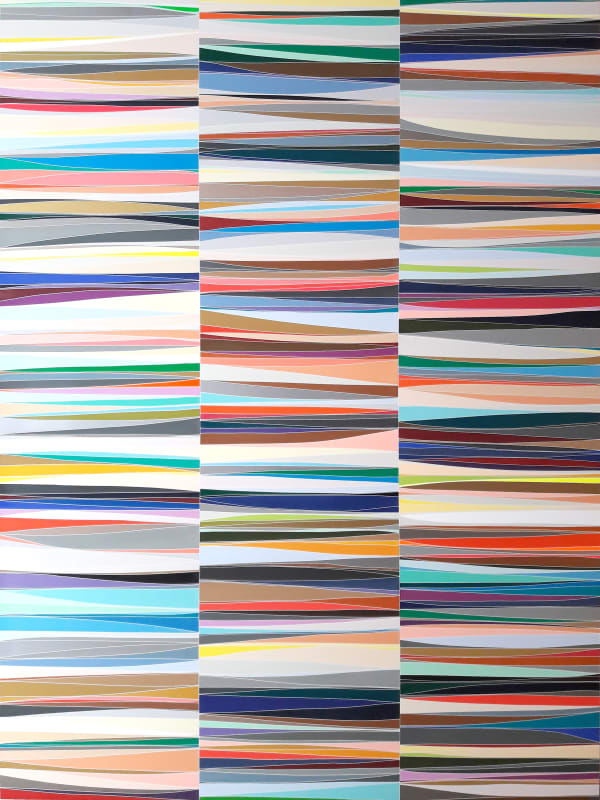 Xavier THEUNIS, Sans titre (vue d’atelier #23) , 2019