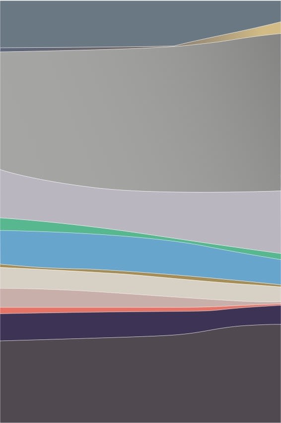 Xavier THEUNIS, Sans Titre Paysage #156, 2024