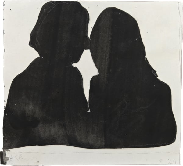 Jean Charles BLAIS Sans titre, 2024 20,5 x 19 cm Encadrement : 27 x 28 cm