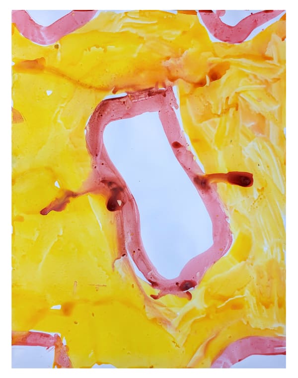 Claude VIALLAT Sans Titre, 2022 65 x 60 cm