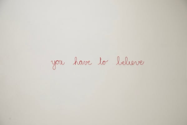 Carolle Bénitah, You have to believe, 2023