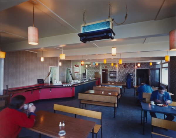 Paul Graham, Interior, Rainton services, North Yorkshire, november 1981