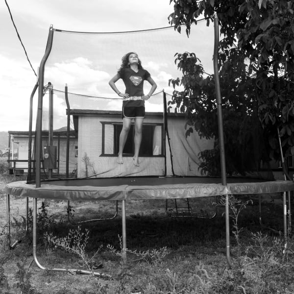 Trampoline Girl, Emmett, Idaho