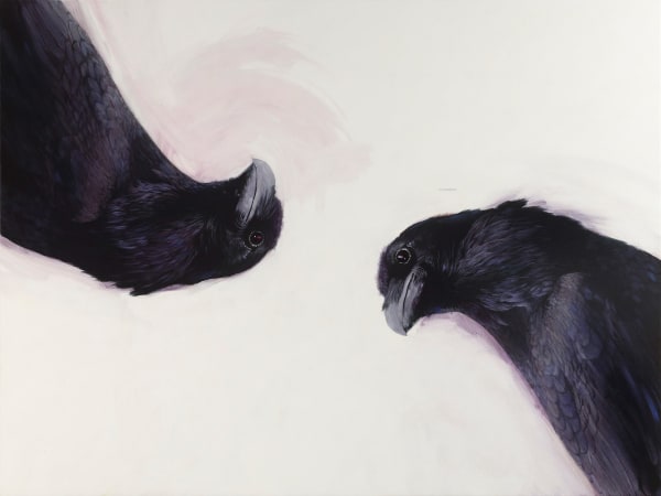 James Lahey, Huginn and Muninn, (Mind and Memory), 2023