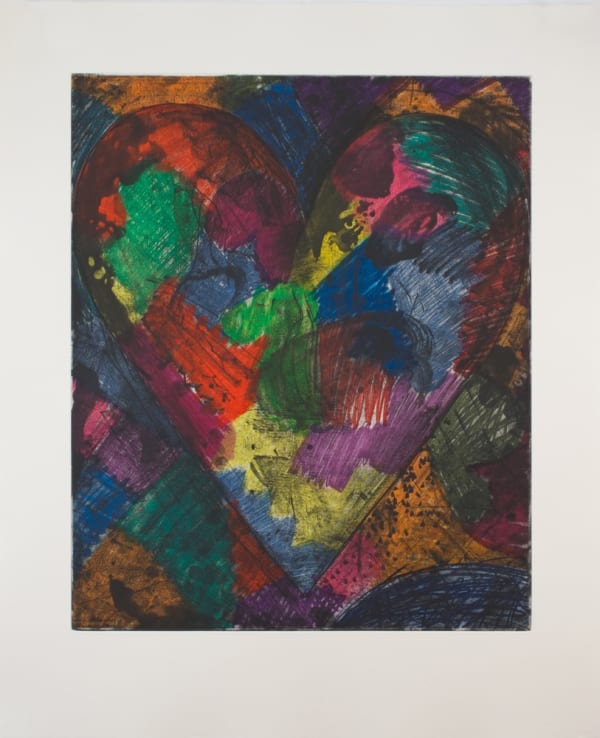 Jim Dine, The Heart Called Washington, 2014