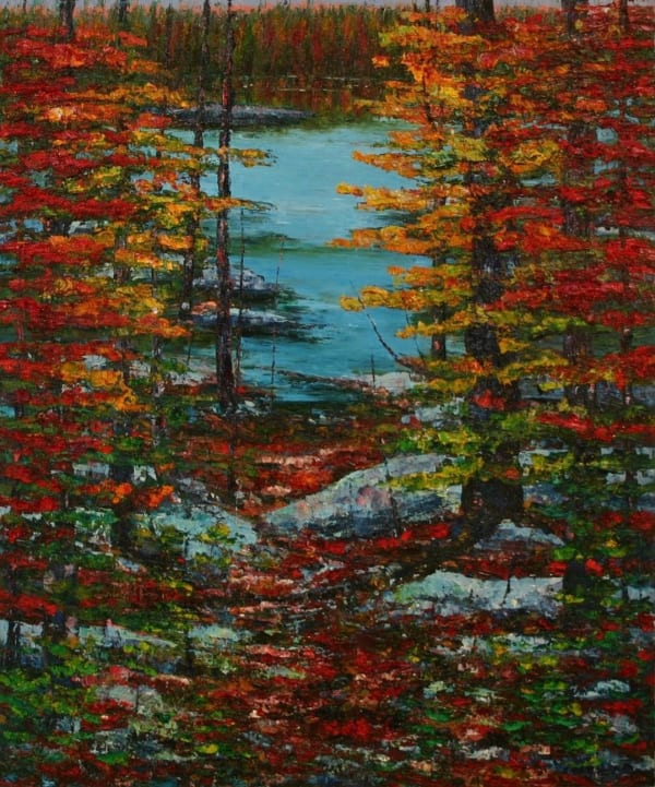 John Barkley, The Painter's Path #14, 2021