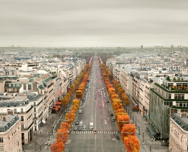 David Burdeny, Avenue des Champs-Elysées, Paris, France, 2012