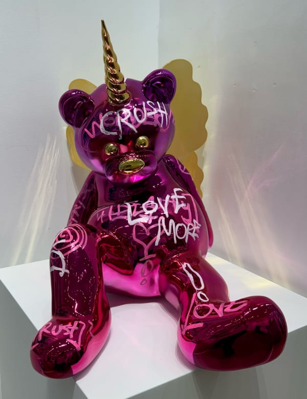 Brendan Murphy, Collectible - Loolee Bear (pink), 2024