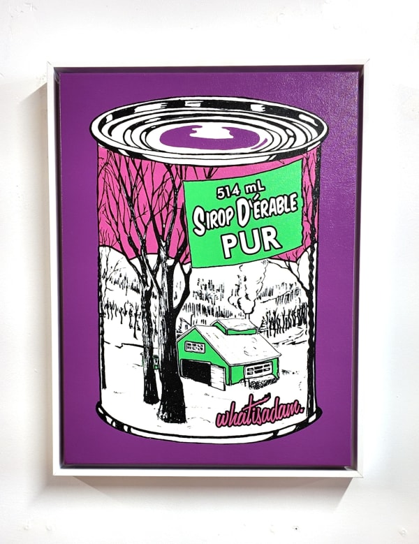 Whatisadam, Sirop D'Érable (Purple/Pink/Green), 2025