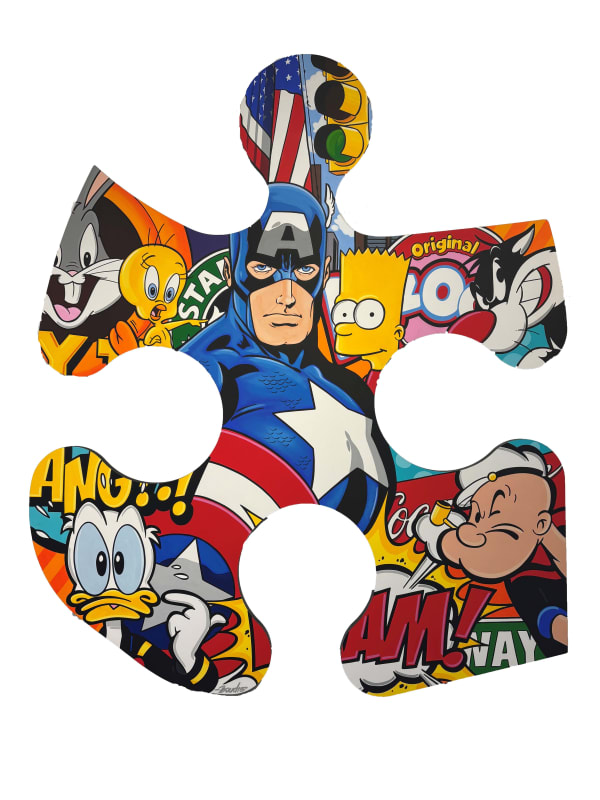 Boudro, Captain America and Friends, 2019