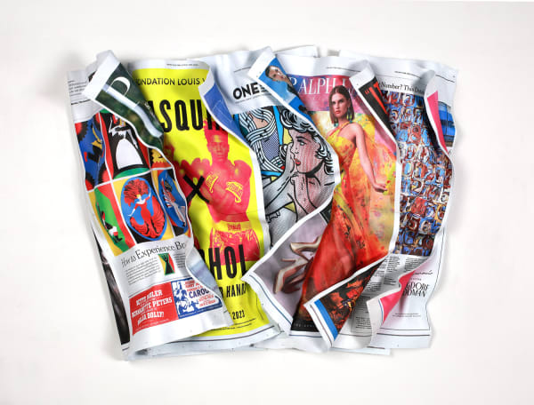 Paul Rousso, New York Times Basquiat vs Warhol, 2025