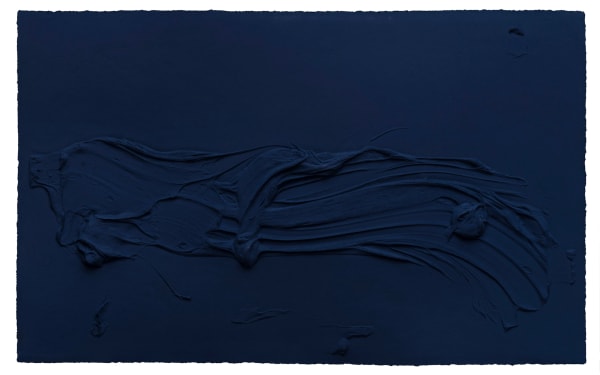Jason Martin - Untitled Prussian Blue, 2014