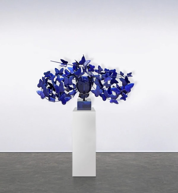 Manolo Valdés, Mariposas Azules, 2017