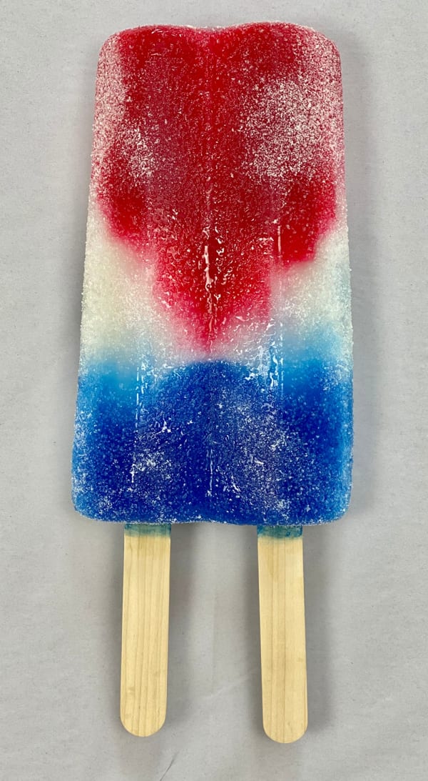Peter Anton, Red, White, & Blue Ice Bar S3, 2020