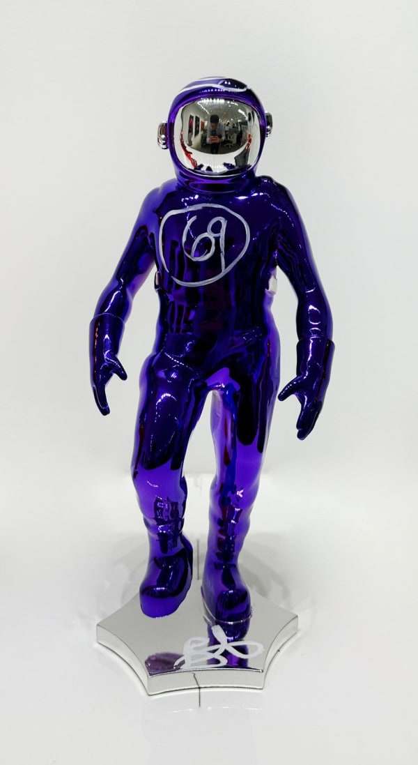 Brendan Murphy, Boonji Spaceman (purple), 2022