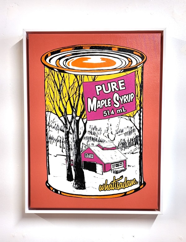 Whatisadam, Maple Syrup (Pink/Yellow/Pink), 2025