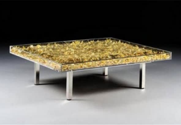 Yves Klein, Table MonogoldTM, 2025