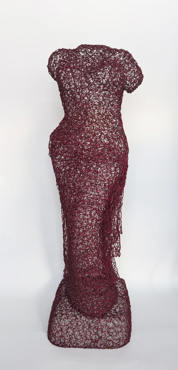 Sophie DeFrancesca, Garnet Red Aphrodite, 2024