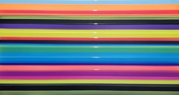 Fara Thomas, Crayon Rainbow, 2025