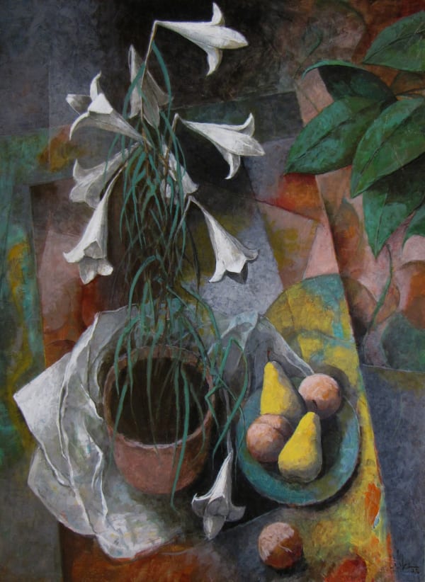 Pierre Lefebvre, Lys et fruits, 2021