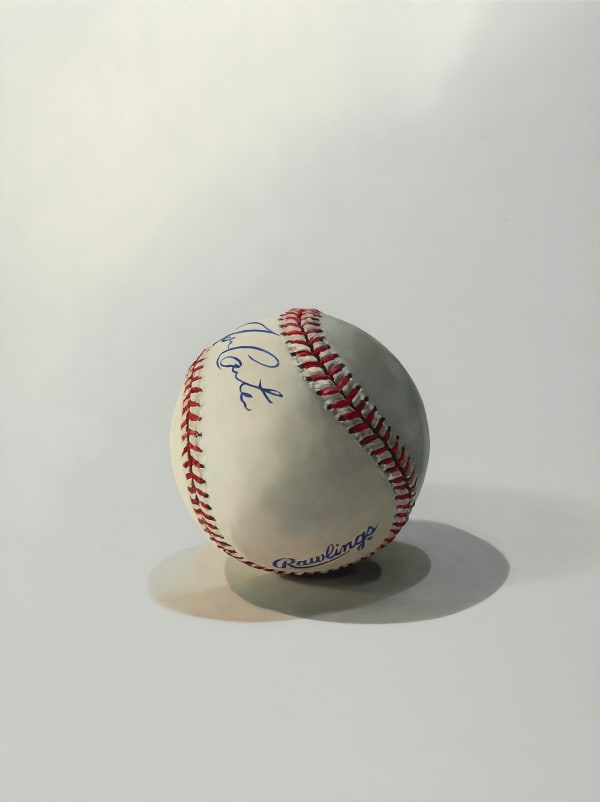 James Lahey, Baseball Portrait (Joe Carter), 2024