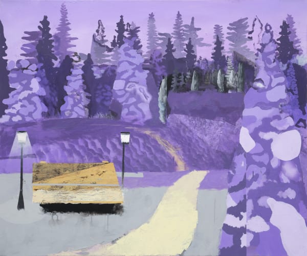 Julius Hofmann Call, 2025 Acrylic on canvas 100 x 120 cm, 39 1/2 x 47 in, Unique