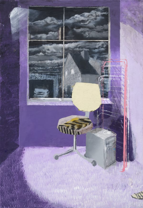 Julius Hofmann Heimkehr, 2025 Acrylic on canvas 130 x 90 cm, 51 x 35 1/2 in, Unique