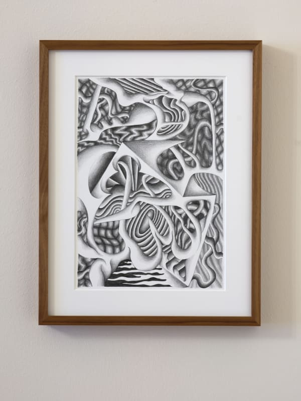 Antonia Freisburger Her Stronghold Unvanquishable II, 2025 Crayon on paper 29 x 21 cm 11 1/2 x 8 1/2 in Unique