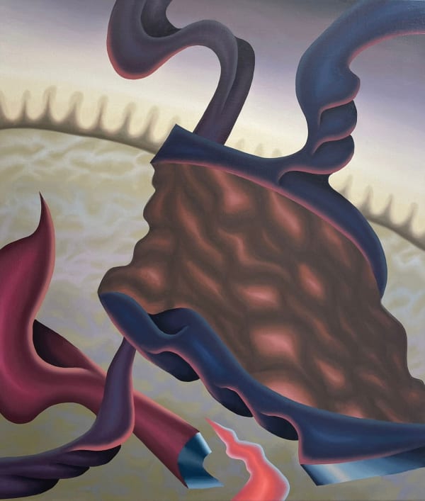 Antonia Freisburger Zone der Vermeidung, 2025 Oil on canvas 70 x 60 cm 27 1/2 x 23 1/2 in Unique