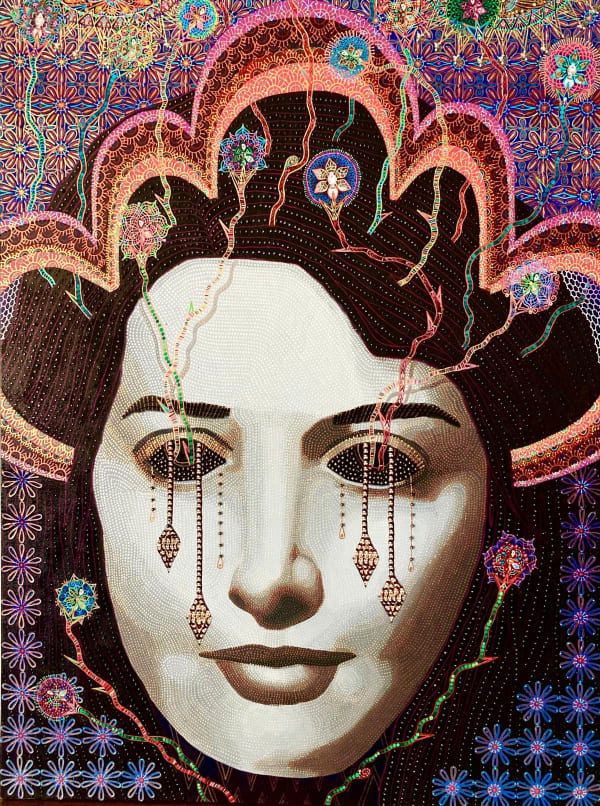 Asad Faulwell, Les femmes d'Alger, 2020, 40 x 30 inch