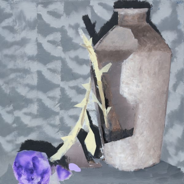 Julius Hofmann Der zerbrochene Krug, 2025 Acrylic on canvas 67 x 67 cm, 26 1/2 x 26 1/2 in, Unique