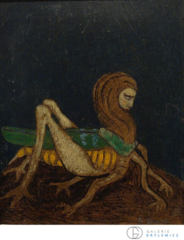 Boleslas Biegas, Vampire sous forme de sauterelle, 1914