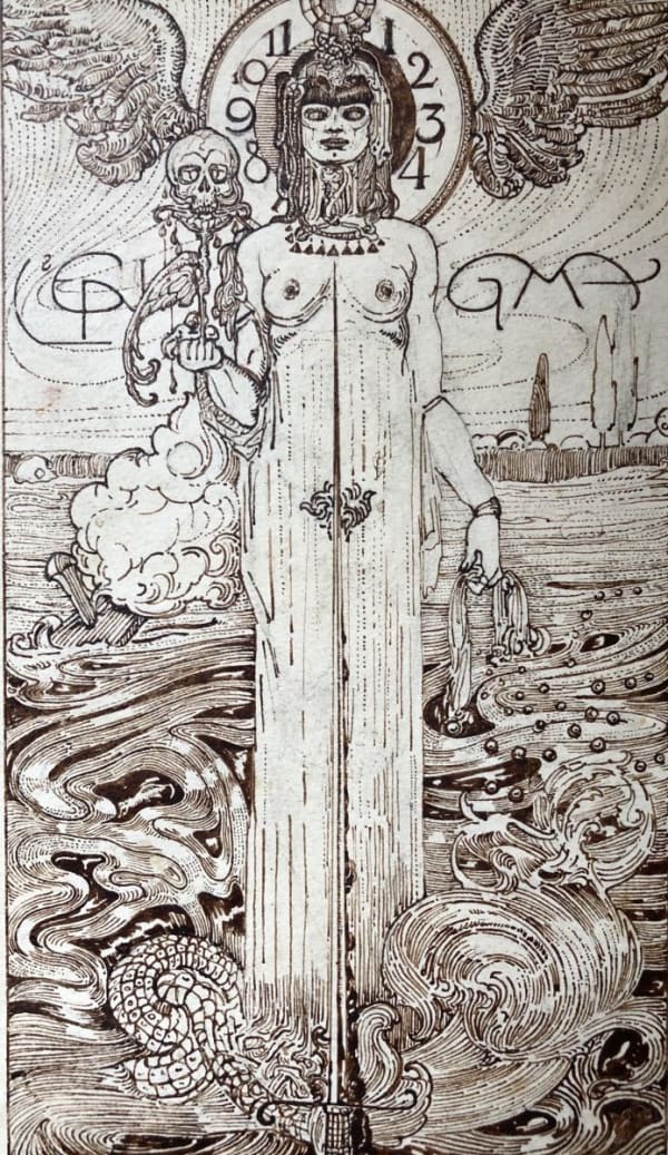 Ecole symboliste, Enigma, circa 1890