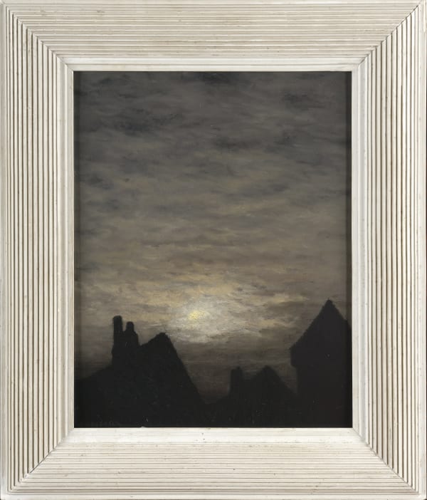 Ernest Louis Lessieux, Les toits, la nuit, circa 1900