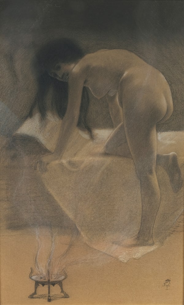 Armand Rassenfosse, La Sorcière, 1896