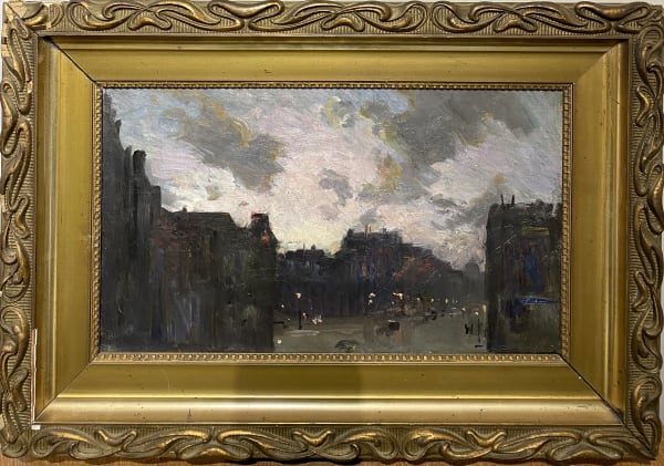 Henri Zuber, Boulevard parisien, circa 1900