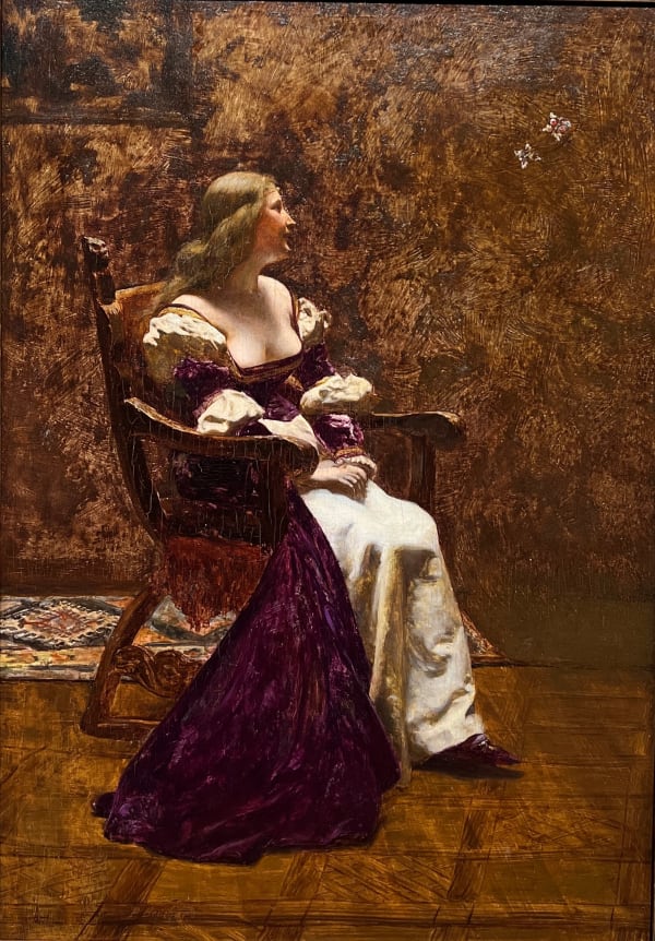 Paul Louis Bouchard, Princesse Aux Papillons, circa 1885