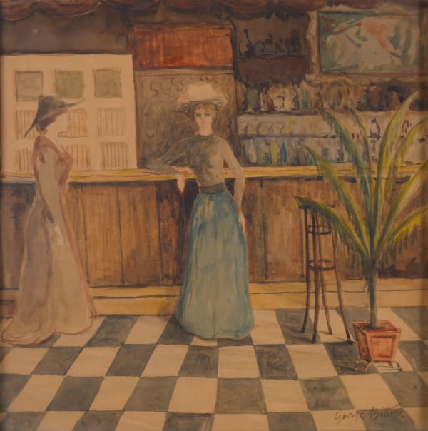 Georges-Alfred Bottini, dit George Bottini, Le bar anglais, Circa 1900