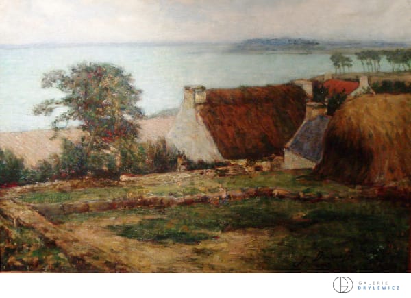 Julien Adolphe Duvocelle, Côte bretonne, 1909