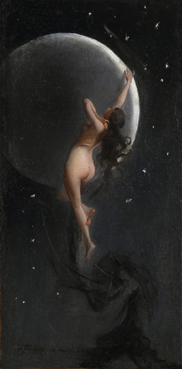 Luis Ricardo Falero, La nuit, 1883